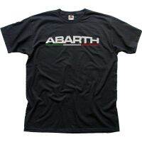 College style loose and versatile short-sleeved T-shirt men Italia Fiat Abarth Car Rally Wear Italia Motorcycle Vintage Vespa Latest soft  B76E