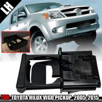 ส่งฟรี  ถาดวางแก้วพร้อมฐาน ที่วางแก้วรถยนต์ คอนโซลหน้า TOYOTA VIGO CHAMP / FORTUNER สี ดำ BLACK ปี 2005-2015 ข้างซ้าย (ฝั่งคนนั่ง) 1 ชิ้น ฟรีค่าส่ง