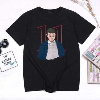 Stranger Things Season 3 T Shirt Men Funny Cartoon Graphic Shortsleev Tees Upside Down Eleven Clothing Gildan