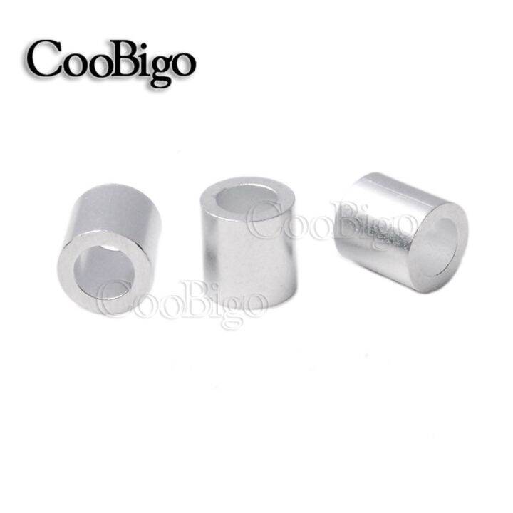 [NEW] Cord Lock Stopper Cable Crimps Sleeves Cable Ferrule Stop Aluminum for Snare Wire Rope