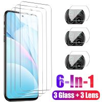 ▧┅♛ 6 In 1 Screen Protector Tempered Glass For Xiaomi Mi 10T Lite 5G Camera Lens 10 T Lite Mi10 tlite Mi10t 10tlite Protective Film