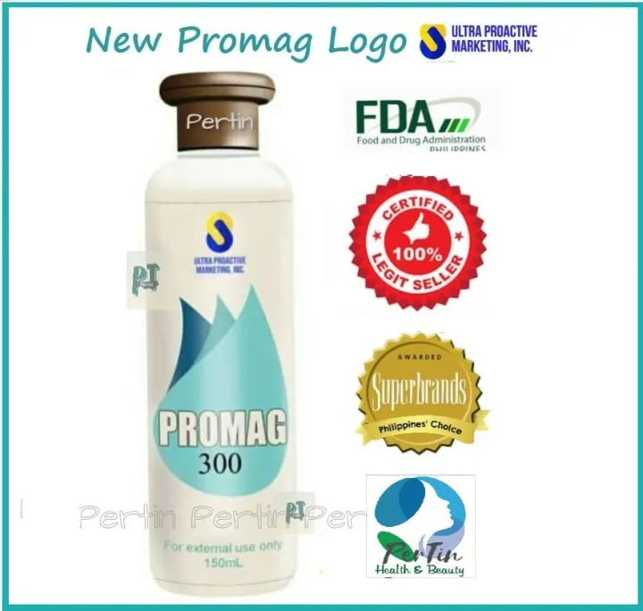 PROMAG 300 150ml Magnesium Supplements Transdermal External Scrub Nano Technology Promag300