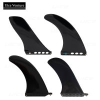 SUP อุปกรณ์เสริม Surfing Fins 9นิ้ว Central Fins Surf Fin Stabilizer Surfing Longboard Fin Inflatable Paddle Board Surf อุปกรณ์เสริม