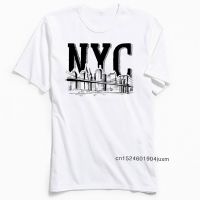 High Street T-Shirt Men New York City Tshirt Nyc Summer/Fall Short Sleeve T Shirt 100% Cotton Student Fitness Tops Tees Company