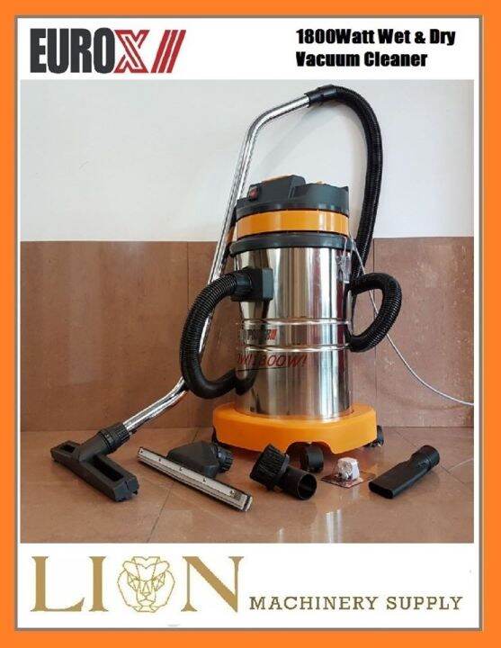 EuroPower VAC5001 1800W 30Liter Industrial Vacuum Cleaner SUITABLE FOR