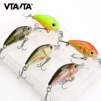 【hot】☏ VTAVTA 5pcs/lot Wobblers Pike Fishing Set 36mm 3.6g Crankbait Hard Artificial Bait With Tackle