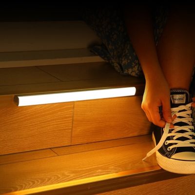 ☈❄☎ Motion Sensor Light Wireless LED Night Light Bedroom Decoration Light Wall Stairs Kitchen Cabinet Wardrobe Corridor Light