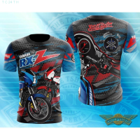 Rx-z 2023！Yamaha New！Energy T-shirt (Bu Motor Sublimation) 3D be2a Long Sleeve T-shirt High quality products （Freeprinting of names）