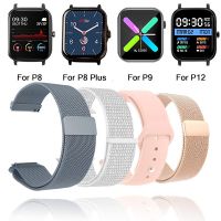 Nylon Silicone Strap For Colmi C61 C60 Smart Watch Accessories Milanese Bracelets For Colmi P8 Max Band Colmi P28 Plus Wristband Straps