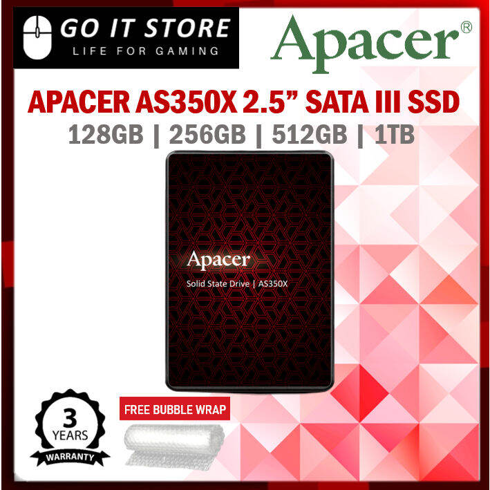 Apacer AS350 AS350X Panther 2.5 SATA III Internal Solid State Drives ...