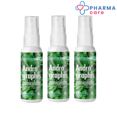 (แพ็ค 3) Dentiste สเปรย์สารสกัดจากฟ้าทะลายโจร Andrographis Paniculata 20 ml.  [Pharmacare]