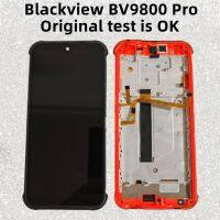 สำหรับ Blackview Bv9800 Pro จอแสดงผล LCD ภายในและภายนอกรวมหน้าจอหน้าจอสัมผัสต้นฉบับพร้อมกรอบ