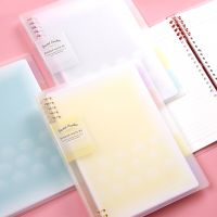 1 Pc Macaron Pastel Cookie Note Book Loose Leaf Inner Core A5 B5 A4 Paper Diary Plan Binder Office School Supplies Ring Binder Note Books Pads