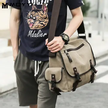 Male Messenger Bags Fashion School Shoulder Bags Waterproof Large Capacity  Crossbody Bag Men Schoudertas Heren Crossbag For Men