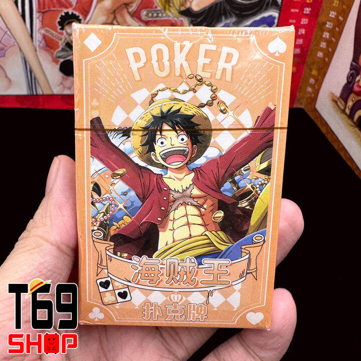 Bài tây anime One Piece 54 lá [T69 Shop] 