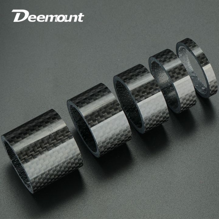 deemount-glossy-bicycle-headset-spacers-fork-stem-carbon-fiber-washers-3-5-10-15-20-30mm-rings-for-28-6mm-1-1-8-quot-post