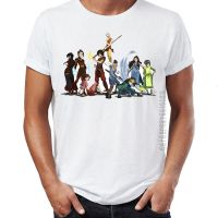 Mens T Shirt The Last Airbender Aang Uncle Iroh Team Up Mashup Funny Artsy Awesome Artwork Tshirts Graphic Tees