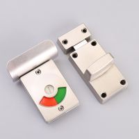 Brand New Door Lock Partition Door Accessories Bathroom For Public Places Hardware Latches &amp; Bolts Replacement Door Hardware Locks Metal film resistan