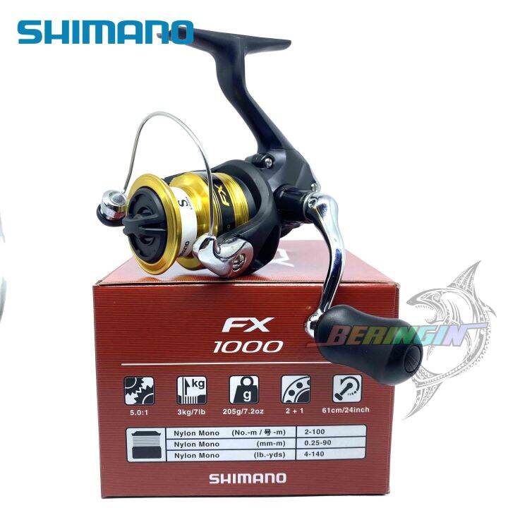 REEL SHIMANO FX 1000 FC FX 2000 FC FX 2500 HG FX 4000 FC | Lazada Indonesia