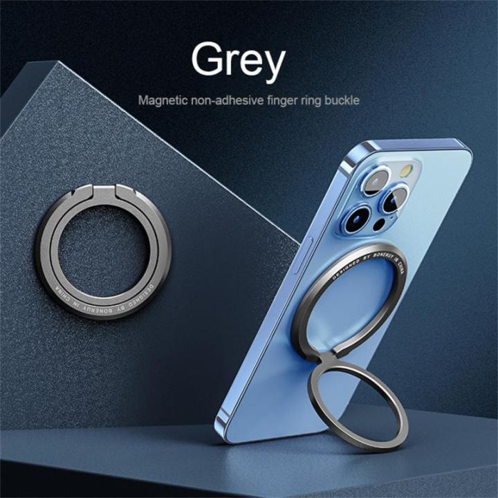 mobile-phone-ring-holders-cellphone-stands-magnetic-compatible-with-iphone-12-13-14-series-removable-cell-phone-grip-kickstand-ring-grip