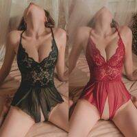 (ETX)New Plus Size S-3XL Ladies Lingerie Sleepwear Fashion Women Lace Nightie Gown Babydoll Bodycon Garter Mesh Sexy Nightwear