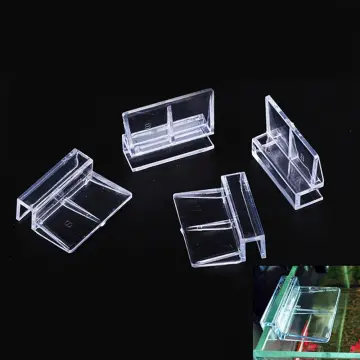 Clear Acrylic Bracket Support Clamp Mount for 6mm to 10mm Glass or