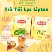 Hộp 100 gói Trà Túi Lọc Lipton - Trà Đen pha trà sữa - Bảo Trà Gia