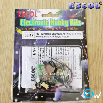 ESCOL ES-04A Electronic Hobby Kit 4 LED Flasher Kit / KIT PENGELIP 4 LED