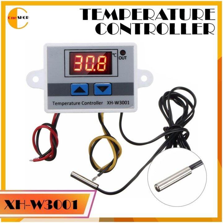 Xh W3001 Multifunction Digital Temperature Controller Ac110220v Thermostat Control Switch 0933