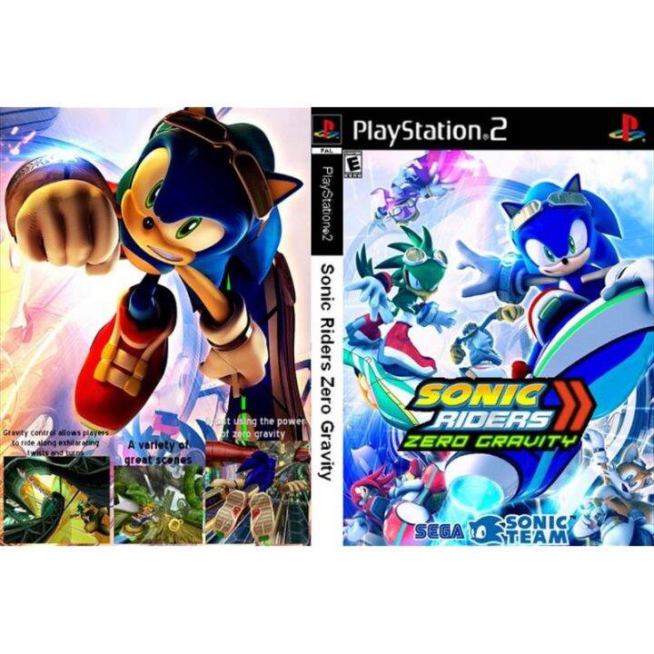 PS2 CD DVD GAMES [Sonic Riders Zero Gravity] Lazada