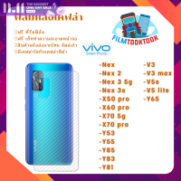 ฟิล์มกันรอยหลังเคฟล่า รุ่น Vivo Nex / Nex 2 / Nex 3 5G / Nex 3s / X50 Pro / X60 Pro / X70 5G / X7 Pro / Y53 / Y55 / Y85 / Y83 / Y81 / V3 / V3 Max / V5s / V5 Lite / Y65