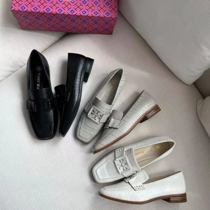 2023-new-tory-burch-ladys-2022-three-colors-crocodile-grain-cow-leather-soft-and-comfortable-low-heeled-loafers-commuter-shoes