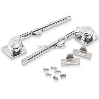 1Pair Hydraulic Buffer Folding Support Rod Kitchen Dresser Upturn Hanging Cabinet Support Arm Downturn Cabinet Pull Rod Hinges Door Hardware Locks