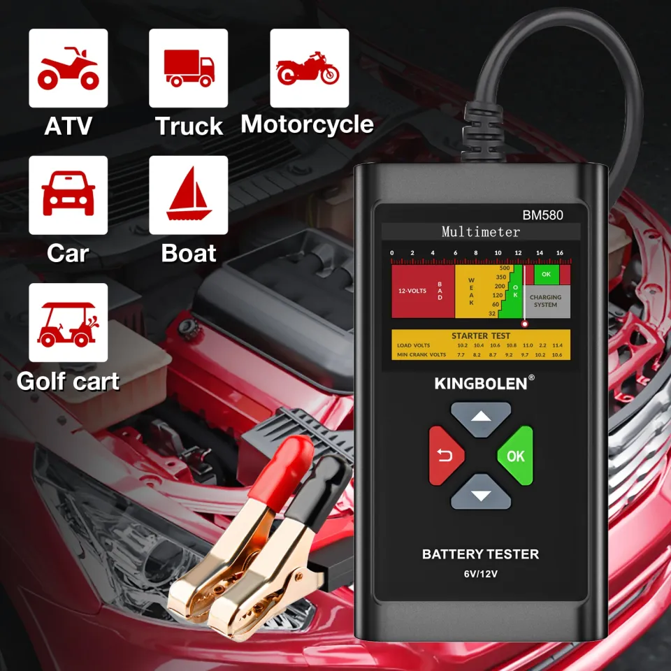 Kingbolen BM580 battery analyzer & charging tester, pros & cons 