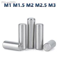 M1 M1.5 M2 M2.5 M3 Cylindrical Pin Locating Dowel Pin 304 Stainless Steel Fixed Shaft Solid Rod Length 4mm-60mm