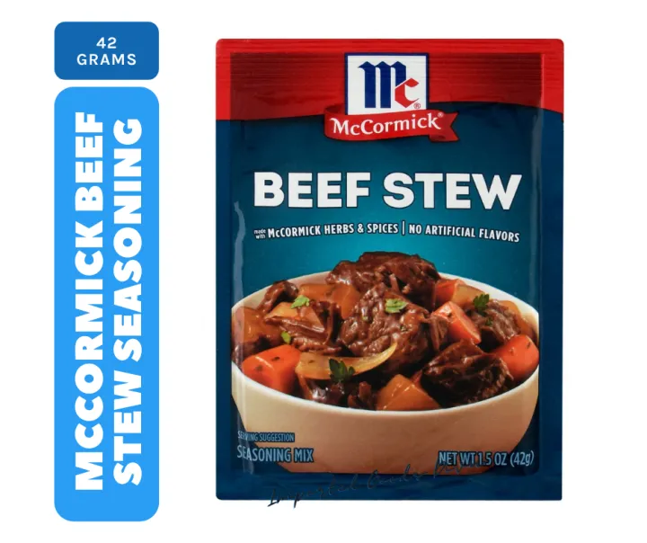 Mccormick Beef Stew Seasoning Mix 42grams Lazada Ph