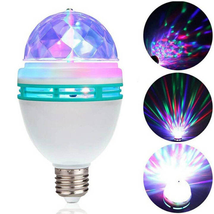 หลอดไฟ-led-e27-หมุนได้สีสันสดใส-full-color-rotating-lamp-หลอดไฟ-3w-ประหยัดพลังงาน-ktv-หลอดไฟสำหรับใช้ในครัวเรือน-j179