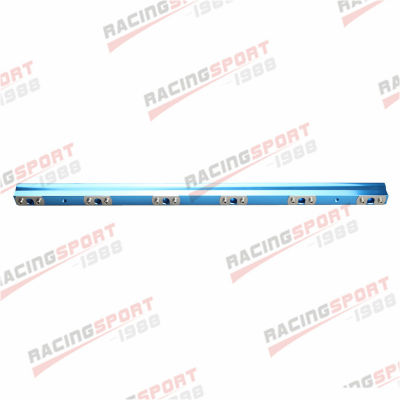 สำหรับ M30 S38 High Flow CNC Billet Aluminium Alloy Fuel Rail BLUE