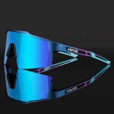 UV400 Sport Eyewear Mountain Bike Sport Cycling Glasses Outdoor Cycling Goggles  Men Cycling Sunglasses MTB Sunglasses 1lens Cycling Sunglasses