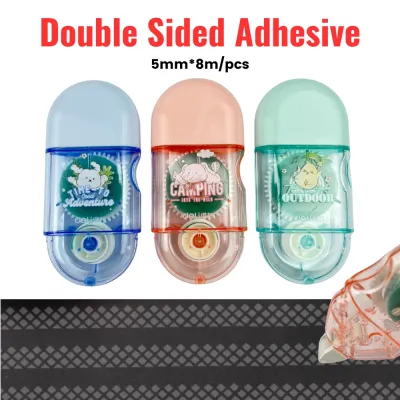 8mx5mm Double Sided Adhesive Dots Glue Tape DIY Scrapbooking Collage Photo Album School Stationery Supplies Roller Tape