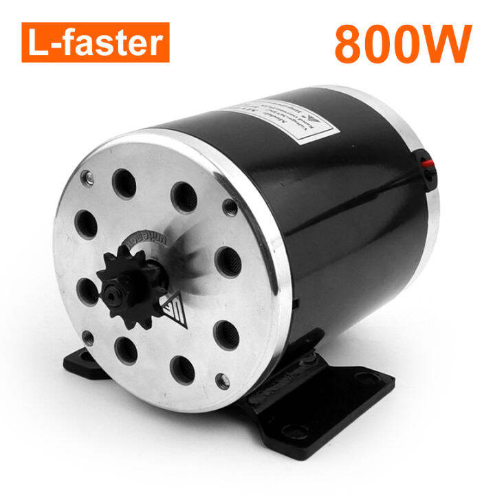 MY1020 36V 48V 800W high speed DC Brush Motor With Mount Bracket ...