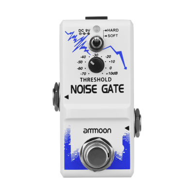 ammoon Single Noise Gate Guitar Effect Pedal True Bypass Zinc Alloy Shell Electric Guitar Pedals Guitar Parts guitar accessories