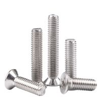 【☊HOT☊】 shepeng99262925 5/20ชิ้นสกรูเครื่องหัวเตเปอร์ฟิลลิปส์ A2 Countersunk สลักเกลียว Csk สแตนเลส Pozidrive สลักเกลียวเต็ม M2/M3/M4/M5