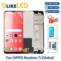 6.5 "จอแสดงผล LCD สำหรับ Realme 7i Global Touch Screen พร้อม Digitizer Assembly สำหรับ Realme7i Helio G85 RMX2193ซ่อมหน้าจอ