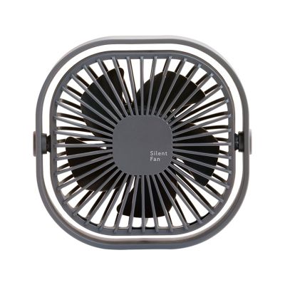 4 Inch USB Desk Fan 3 Speeds Portable Table Fan Small Cooling Fan 360°Rotatable Silent Desktop Fan for Home Office