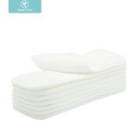 【CC】 Drop shipping! happyflute Washable reuseable Baby Diapers Nappy inserts 3 layers