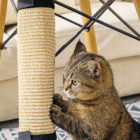 Cat Scraper Pad Sisal Cat Training Scratch Pad ขาโต๊ะ Cat Scratcher เฟอร์นิเจอร์ป้องกันโซฟา Protector Scratch Car