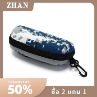 ZHAN Huilun ยุทธวิธีซิปแว่นกันแดดกล่องกรณีเชลล์ฮาร์ดตาแว่นตาป้องกันกระเป๋า