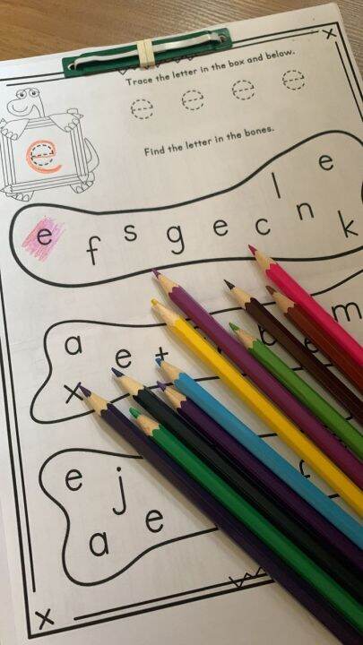 I Spy ABC small lower case Tracing Worksheets Activity Passages ...