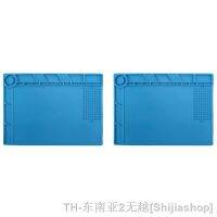 hk๑☏❀  2X S-140 Magnetic Insulation Silicone Soldering Repair Mat Resistant 932°F